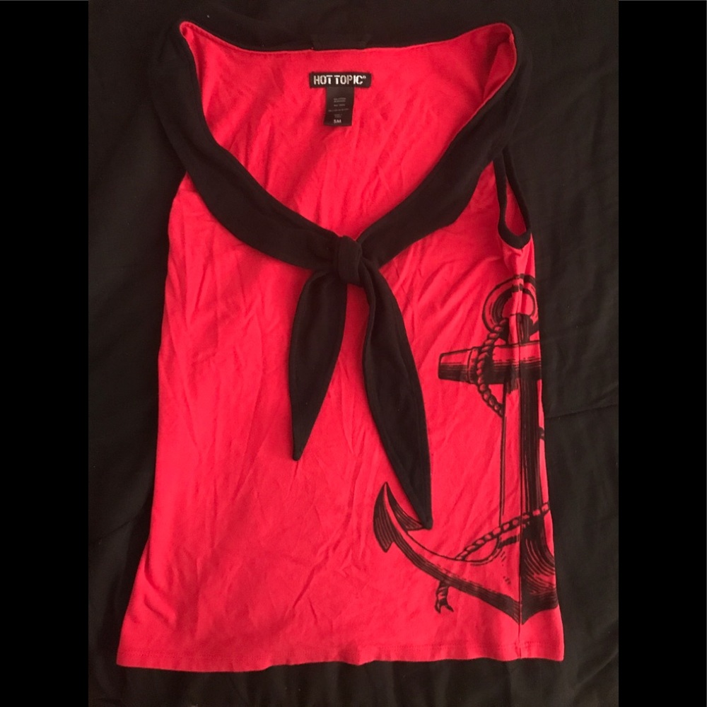 Anchor print shirt
